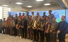 Pelantikan Pengurus Asosiasi Fintech Syariah Indonesia (AFSI) Periode 2026-2029 di Allianz Life Syariah, WTC, Jakarta, Senin (21/9/2026).