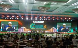 Pertemuan imam sedunia dalam International Grand Imam Conference (IGIC) 2026 di Jakarta, Sabtu (26/9/2026).