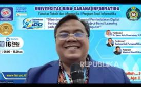 rogram Hibah Inovasi Pembelajaran Digital (IPD) 2026 Universitas Bina Sarana Informatika (UBSI) tidak hanya mendorong pemanfaatan teknologi dalam pembelajaran, tetapi juga memperkuat penerapan Project-Based Learning (PjBL) yang berorientasi pada capaian pembelajaran dan persoalan nyata.