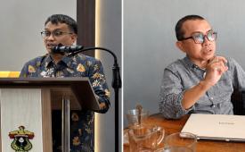 Akademisi Unhas Abdullah Sanusi dan Akademisi Unhalu, Syamsul Anam Tanggapi Kepmen ESDM terkait kewajiban jasa pertambangan lokal.