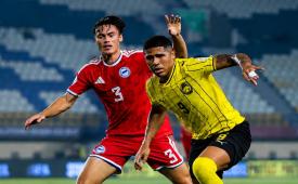 Pertandingan Malaysia melawan Singapura pada fase grup FIFA ASEAN CUP 2026 di Stadion Si Jalak Harupat, Bandung,  Kamis (1/10/2-28). (ilustrasi)