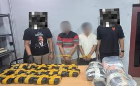 Tim gabungan Bea Cukai Pekanbaru, Kanwil Bea Cukai Riau, dan Direktorat Interdiksi Narkotika Bea Cukai bersama Subdit IV Dittipidnarkoba Bareskrim Polri bongkar jaringan narkotika internasional, pada Sabtu (19/9/2026).