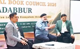 Tokoh dunia membicarakan International Book Council.