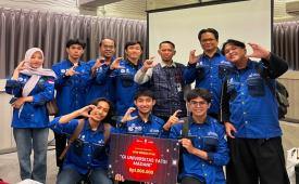 Galeri Investasi Universitas Yatsi Madani menerima penghargaan juara pertama kategori New Rising Star pada Road to GI BEI Award 2026 di Tangerang Selatan, Kamis (8/10/2026).