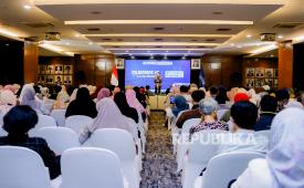 Sekitar 200 pelaku UMKM mengikuti talkshow Raih Akses Pasar Lewat Legalitas, Kredibilitas, dan Kreativitas.