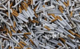 Pengiriman rokok tanpa pita cukai digagalkan di Kabupaten Blitar.