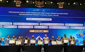 Bank Aladin Syariah menjalin kerja sama transaksi SIPA dengan BSI, OCBC Syariah, dan Maybank Syariah dalam rangkaian ISEF 2026.