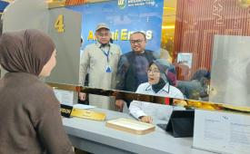 Amani Emas membuka gerai di Pasar Lama Tangerang untuk melayani transaksi emas dan akses gadai syariah.