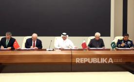Perjanjian proyek Badr ditandatangani di ibu kota Qatar, Doha, antara Qatar, Indonesia, Pakistan, dan Turki pada 21 Oktober 2026.