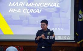 Bea Cukai Yogyakarta perkenalkan peran pengawasan kepada pelajar dan mahasiswa.