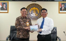 PT Bank Mandiri Taspen dan Universitas Indonesia menandatangani nota kesepahaman bersama di Gedung Pusat Administrasi Universitas Indonesia, Depok, pada Rabu (28/10/2026).