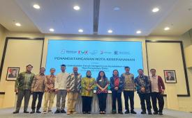 Multi-Stakeholder Forum (MSF) Pengentasan Kemiskinan menggelar peluncuran awal program kolaboratif pengentasan kemiskinan di tiga desa sekaligus penandatanganan nota kesepahaman (MoU) di Jakarta, Kamis (29/10/2026).