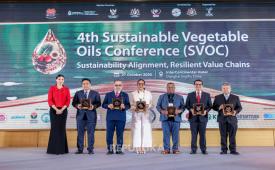 Sekretaris Jenderal CPOPC, Izzana Salleh, bersama sejumlah Senior Official dan perwakilan negara anggota CPOPC di konferensi ke-4 minyak nabati dunia, SVOC, di Shanghai, Republik Rakyat China.