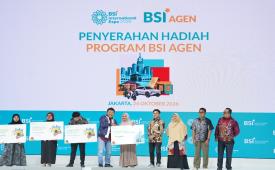 BSI memberikan apresiasi kepada agen berprestasi yang mendukung perluasan akses layanan perbankan syariah di berbagai daerah.