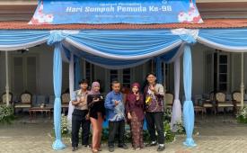 Peringatan Hari Sumpah Pemuda (HSP) ke-98 yang diikuti Universitas Bina Sarana Informatika (UBSI) Kampus Kramat 98 di Museum Sumpah Pemuda, Jalan Kramat Raya Nomor 106, Senen, Jakarta Pusat, Rabu (28/10/2026) 