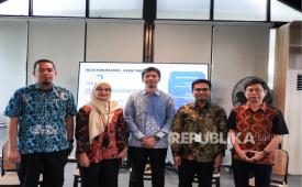 Acara soft launching The 4th International and Indonesia Carbon Capture & Storage Center (IICCS) Forum 2026 di SCBD, Jakarta, Kamis (29/1/2026).