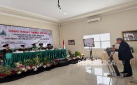 Agus Idwar Jumhadi, mahasiswa Program Doktor Ilmu Dakwah Universitas Islam As-Syafiiyah Jakarta, berhasil meraih predikat cum laude dalam Sidang Terbuka Disertasi yang digelar pada Selasa (11/8/2026). 
