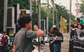 Aktivis BEM UI Hafidz Haernanda.