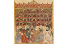 Aktivitas intelektual di Bait al-Hikmah, Baghdad, era Abbasiyah. 