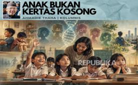 Anak Bukan Kertas Kosong. (ilustrasi)