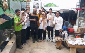 Senator asal NTT Angelo Wake Kako dalam Aksi Nyata Revitalisasi Pendidikan Vokasi dan Pelatihan Vokasi (PVPV) 2026 yang digelar Kemenko Bidang PMK di Bale Gede Pakuan, Bandung, Rabu (22/4/2026).