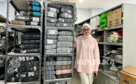 Annisa Rahma Herdyana, owner DS Modest, merek produk lokal Yogyakarta. 