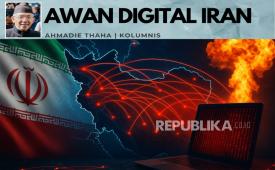 Awan Digital Iran. (ilustrasi)