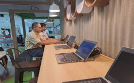 Bandung Digital Valley (BDV) menjadi salah satu //working space// untuk peserta program kartu prakerja.