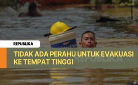 Banjir 2 Meter Rendam 14 RT di Bidara Cina, Warga Butuh Bantuan Evakuasi