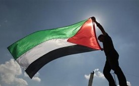 Bendera Palestina. Ilustrasi