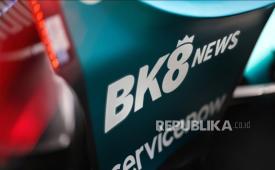 BK8 News dipajang di sirip mobil Aston Martin 