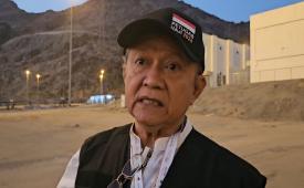 Buya Anwar Abbas di Makkah, Arab Saudi.