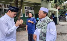 Cawalkot Dandan Riza Wardana mengunjungi Ponpes Al Burhan