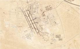 Citra satelit dari Planet Labs PBC ini menunjukkan Pangkalan Udara Al Udeid di luar Doha, Qatar, Ahad 15 Juni 2025.