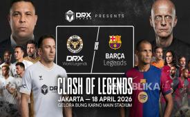 Clash of Legends mempertemukan tim DRX World Legends melawan Barcelona Legends.