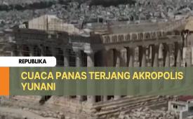Cuaca Panas Menerjang Akropolis Yunani