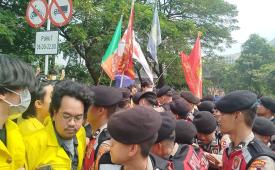 Demonstrasi Mahasiswa UI 