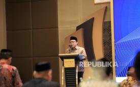 Direktur Urusan Agama Islam dan Bina Syariah Kemenag Arsad Hidayat