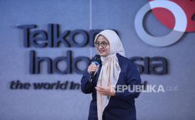 Direktur Utama Telkom Dian Siswarini.