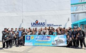 Edutrip Internasional 2026 mahasiswa Program Studi (Prodi) Sistem Informasi Universitas Bina Sarana Informatika (UBSI) kampus Pontianak di Faculty of Applied and Creative Arts (FACA), Universiti Malaysia Sarawak (UNIMAS).