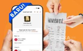 fitur Split Bill pada aplikasi ShopeePay.