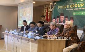 Focus group discussion (FGD) bertema Prospek Nuklir untuk Kedaulatan Energi yang digelar Majelis Ulama Indonesia (MUI) di Jakarta, Kamis (31/7/2025).