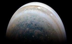 Foto Planet Jupiter yang diambil NASA. NASA telah meluncurkan pesawat ruang angkasa Europa Clipper dalam misi selama hampir 10 tahun untuk mempelajari apakah ada kehidupan di bulan Jupiter, Europa.