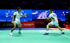 Ganda putra Indonesia Fajar Alfian/Muhammad Shohibul Fikri.