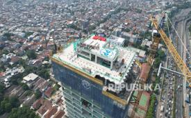 Gedung PT PP. PT PP (Persero) Tbk (PTPP) berhasil membukukan perolehan nilai kontrak baru sebesar Rp 3,87 triliun hingga Februari 2026.