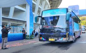 Holding Industri Pertambangan Indonesia, MIND ID, kembali mendukung program Mudik Bersama 2026 dengan memberangkatkan sebanyak 1.700 pemudik menggunakan 28 bus dan 4 kapal. 