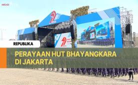 HUT Bhayangkara ke-79 di Jakarta