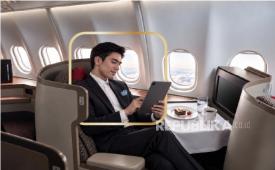 Ilustrasi business traveler