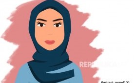 Cara memilih hijab yang nyaman, sesuaikan dengan warna kulit dan bentuk wajah. (ilustrasi)