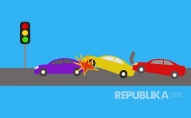 Ilustrasi kecelakaan. Jumlah korban jiwa akibat kecelakaan lalu lintas di Amerika Serikat meningkat hingga 15,1 persen pada hari perilisan sebuah album. 